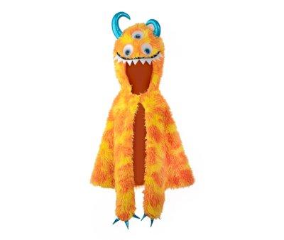 Disfraz Capa Giggle The Monster Orange/Yellow, T. 4-6aos