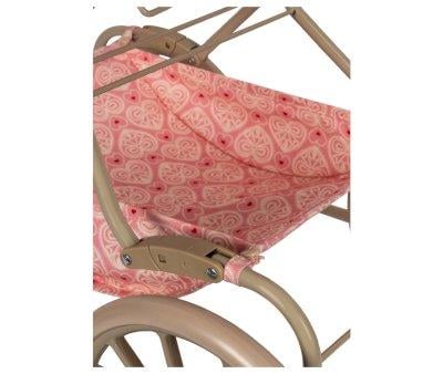 Cheeky Lacy Pink Doll Stroller