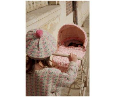 Cheeky Lacy Pink Doll Stroller
