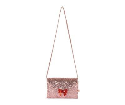 Borsettina Glitter Love Letter Mellow Rose
