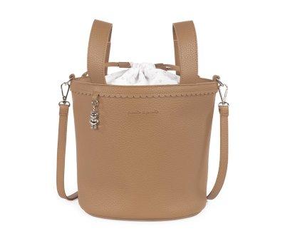 Borsa a Secchiello Bucket Icon Caramel