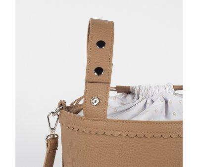 Borsa a Secchiello Bucket Icon Caramel
