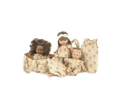 Miseis Cesta e travesseiro Bonecas Daisy Flowers