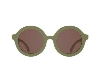 Gafas de Sol Flexibles (0-24meses) Euro Round Amber Lenses Wild Moss