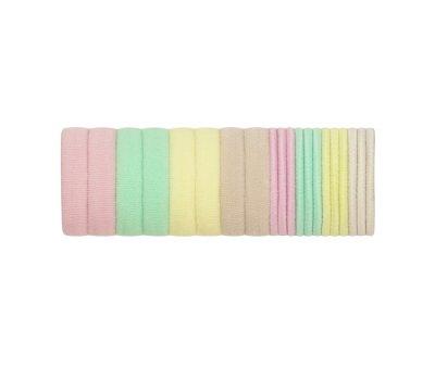 20 mini elsticos Pastel