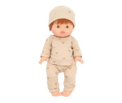 Gordis Raphael Doll with Morgan Pajamas and Beige Heart Hat