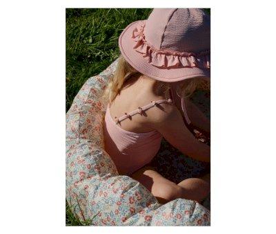 Cappellino Beach Fleuri Powder Pink