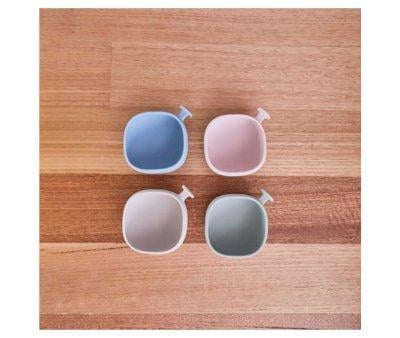 Cuenco de Silicona con Tapa Blush