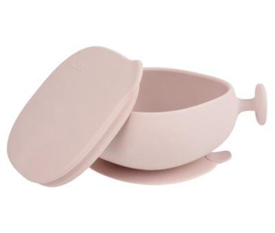 Cuenco de Silicona con Tapa Blush