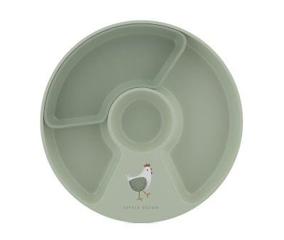 Plato Infantil Compartimentos Mio Little Farm