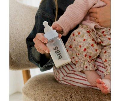 Biberon en Plastique BIBS Silicone Baby Blue 150 ml