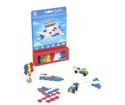 Puzzle by Number Activity Pad Space & Vehicles 125 pezzi