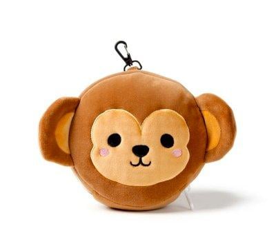 Almohada de Viaje con Antifaz Relaxeazzz Mono Adoramals