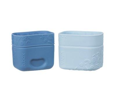 Set Vasitos Snack de Silicona B.Box Ocean
