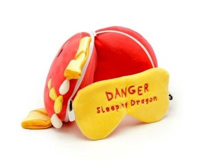 Almohada de Viaje con Antifaz Relaxeazzz Dragn Adoramals
