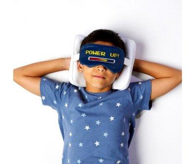 Almofada de viagem Relaxeazzz Game Over com mscara