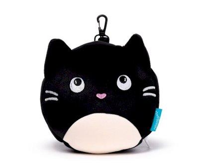 Coussin de Voyage avec Masque Relaxeazzz Feline Fine Cat