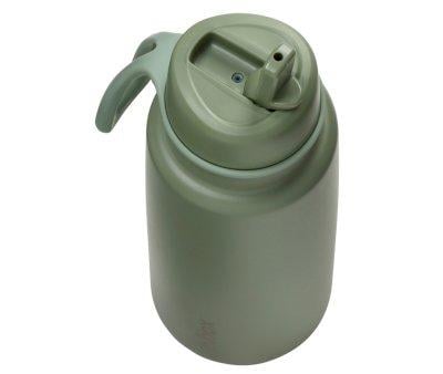 Bottiglia Termica Beccuccio Pieghevole e Manico 1L Olive