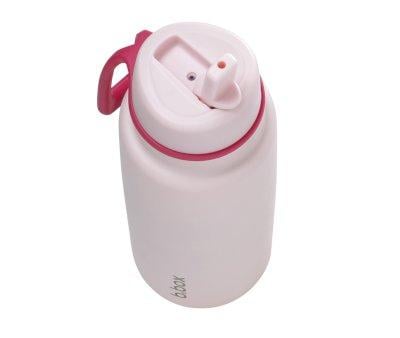 Bottiglia Termica Beccuccio Pieghevole e Manico 1L Pink Paradise