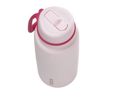 Bottiglia Termica Beccuccio Pieghevole e Manico 1L Pink Paradise