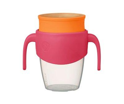 Taza Aprendizaje 360 con Cierre Hermtico y Asas Strawberry Shake