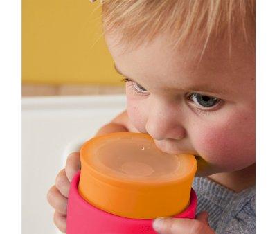 Taza Aprendizaje 360 con Cierre Hermtico y Asas Strawberry Shake