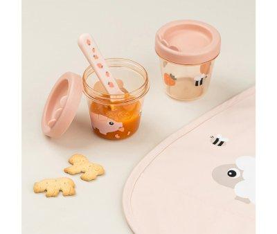 Pack de 2 Contenedores Porta Alimentos Tiny Farm Powder