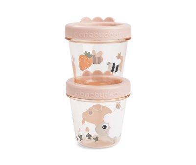 Pack de 2 Contenedores Porta Alimentos Tiny Farm Powder