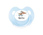 Sucette personnalise Retro Skater Dog