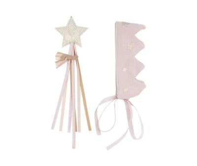 Conjunto de presente Enchanted Forest Princess Crown and Wand