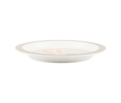 Assiette pour Enfant Lapin Beige