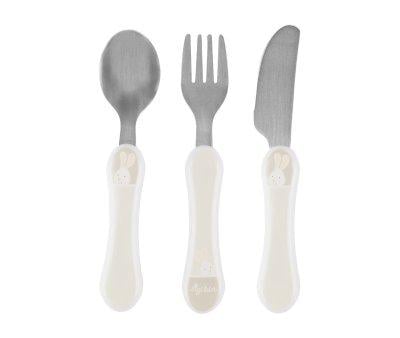 Set de Cubiertos Infantiles Rabbit Beige