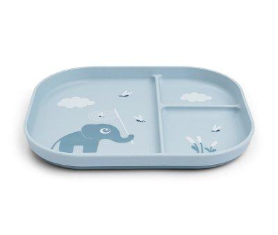 Plato Foodie Compartimentos Elphee Blue