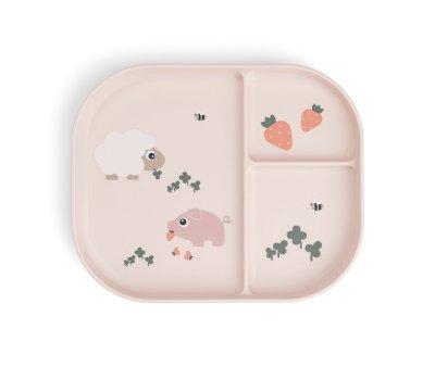 Plato Foodie Compartimentos Tiny Farm Powder