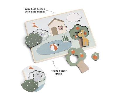 Puzzle en Capas Deer Friends