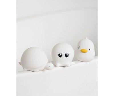 Set 3 Mini Luci Led Ocean Tartaruga, Papera, Polpo