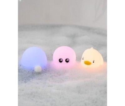 Set 3 Mini Luci Led Ocean Tartaruga, Papera, Polpo