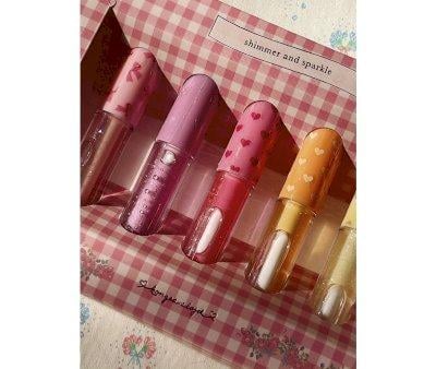 5 Brilhos Labiais Glitter Multi