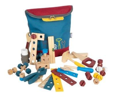Zainetto con Attrezzi in Legno Workshop