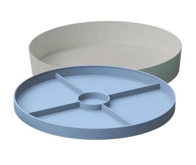 Vassoio Sensory Play Tray Blue