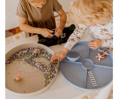 Vassoio Sensory Play Tray Blue