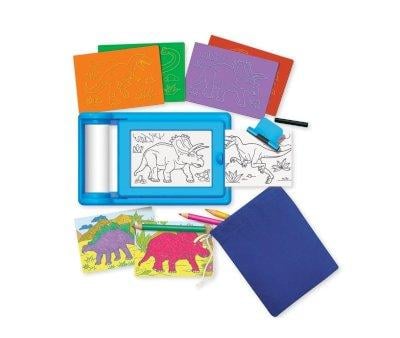 Dinosaur Rub Art studio