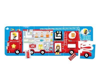 Puzzle Mix and Match Fire Truck
