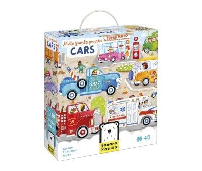 Quebra-cabea Jumbo Moto Cars
