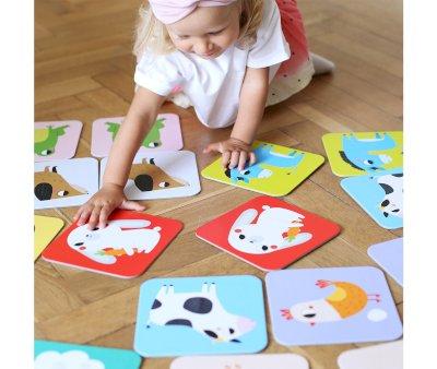 Juego de Memoria XXL Farm Animals