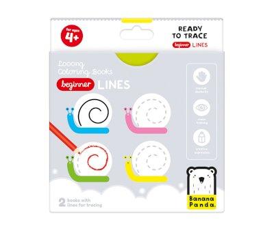 Livro para colorir Looong Beginner Lines
