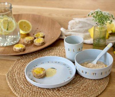 Vaisselle 4 Pices pour Enfants Happy Fruits Lemon