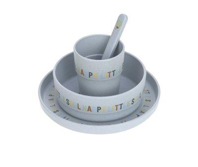 Vaisselle 4 Pices pour Enfants Happy Fruits Lemon