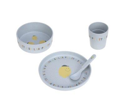 Vaisselle 4 Pices pour Enfants Happy Fruits Lemon