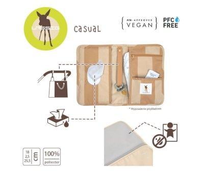 Fasciatoio da Viaggio Beige / Camel